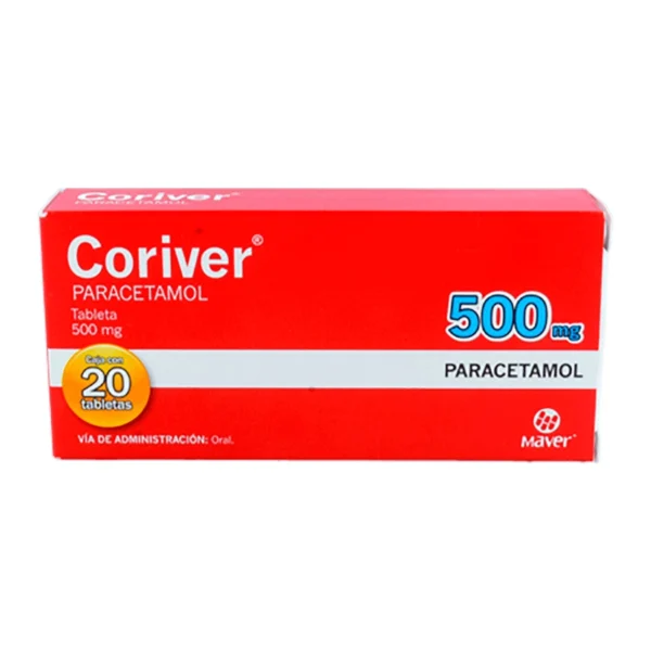 CORIVER TAB 500MG C/20