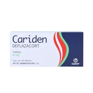 CARIDEN TAB 6MG C/20