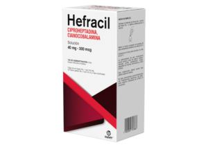 HEFRACIL SOL 40MG 300MCG C/210ML