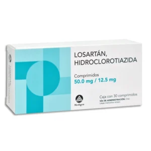 LOSARTAN, HIDROCLOROTIAZIDA 50/12.5MG COMPRIMIDOS-C/30