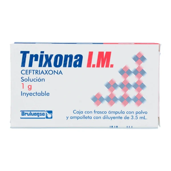 TRIXONA IM SOL INY 1.0G C/1