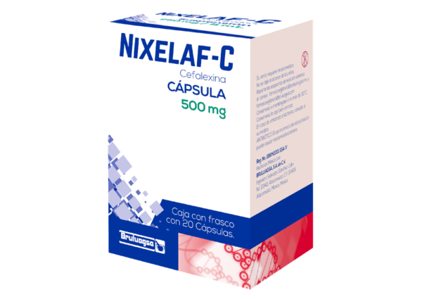 NIXELAF C CAPSULAS 500MG C/20