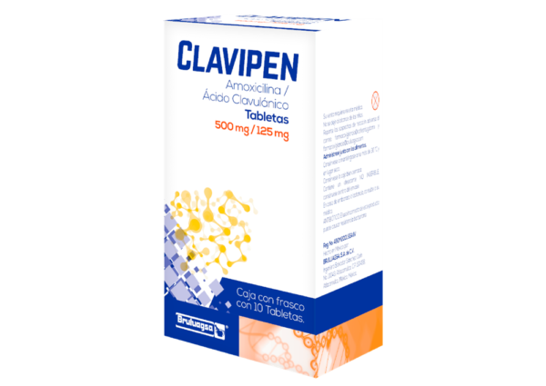 CLAVIPEN TAB 500MG 125MG C/10