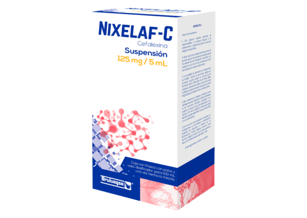 NIXELAF C SUSP PED 125MG  C/100ML