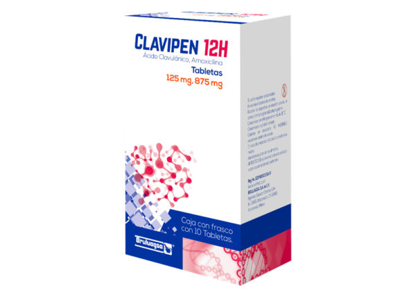 CLAVIPEN TAB 125MG 875MG C/10