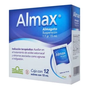ALMAX  SUSP 1.5MG 5ML  C/12SOB