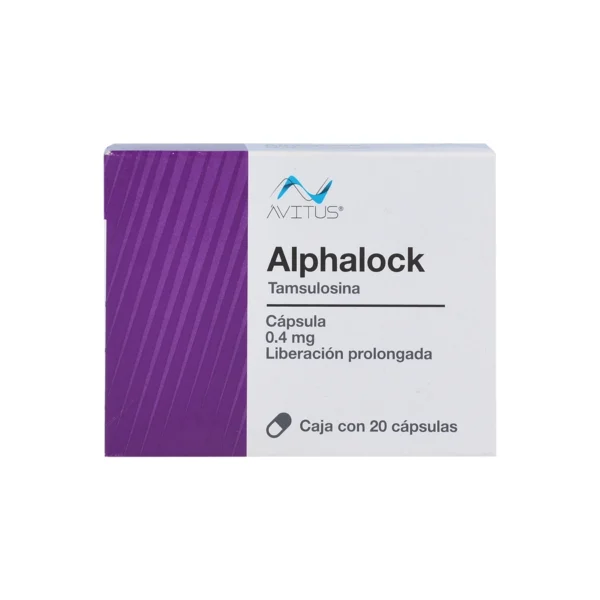 ALPHALOCK CAP 0.4MG  C/20