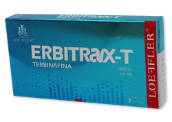 ERBITRAX T TAB 250MG C/7