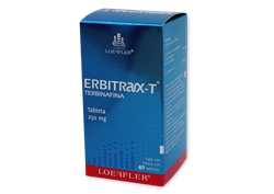 ERBITRAX TAB 250MG C/40