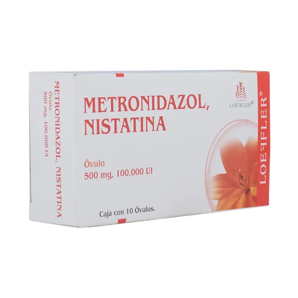 METRONIDAZOL NISTATINA OVU 500MG C/10