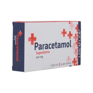 PARACETAMOL SUP 300MG SUP C/3