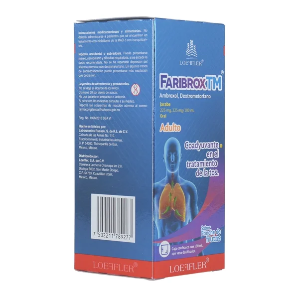 FARIBROX TM JBE AD 225MG 225M C/150ML