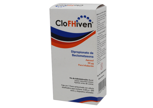 CLOFHIVEN AEROSOL 50MCG C/200 DOSIS