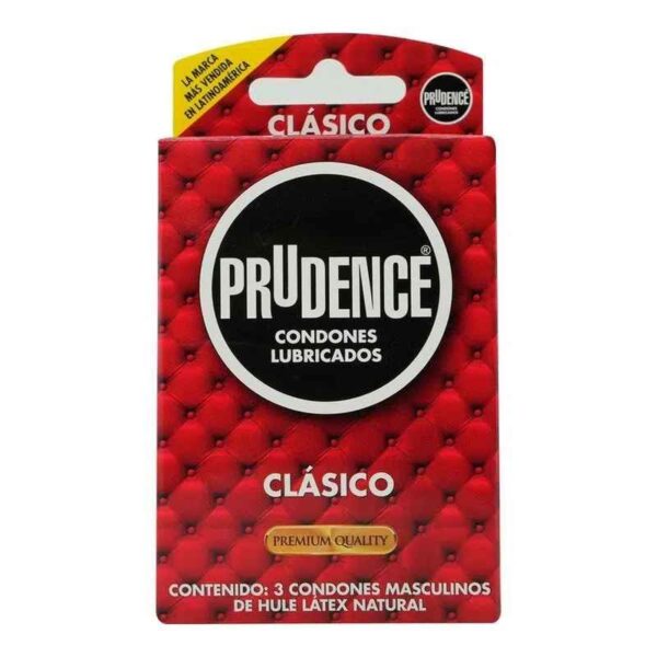 PRESERVATIVOS PRUDENCE CLASICO CAJA C/3PZS