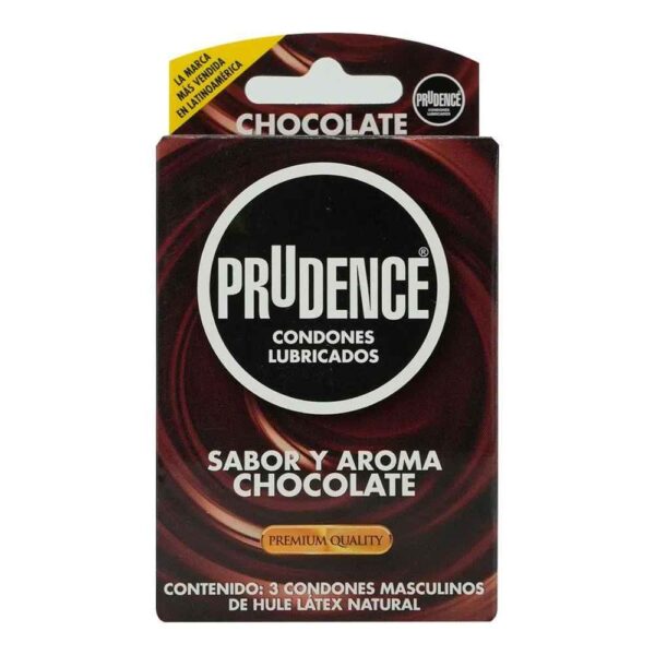 PRESERVATIVO PRUDENCE AROMA CHOCOLATE CAJA C/MN