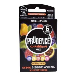 PRESERVATIVO PRUDENCE CARIBBEAN CAJA C/5PZS