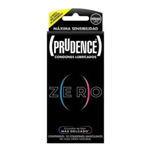PRESERVATIVO PRUDENCE ZERO CAJA C/10PZS