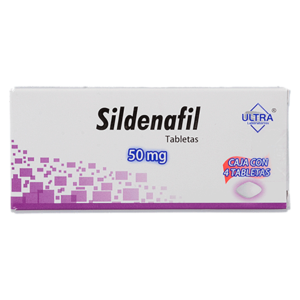 SILDENAFIL TAB 50MG C/4
