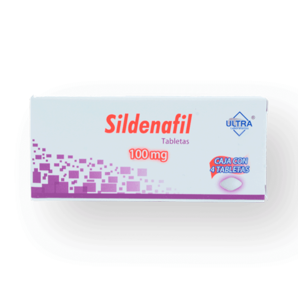 SILDENAFIL TAB 100 MG C/4