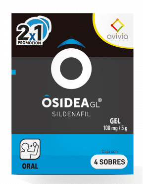 SILDENAFIL GEL 100MG C/4 SOBRES