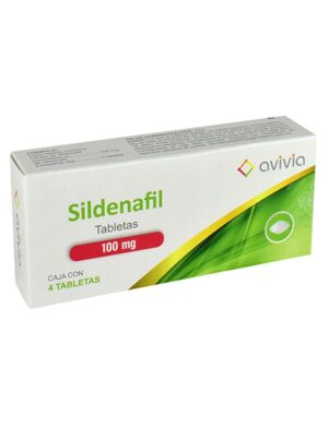 SILDENAFIL TAB 100MG C/4