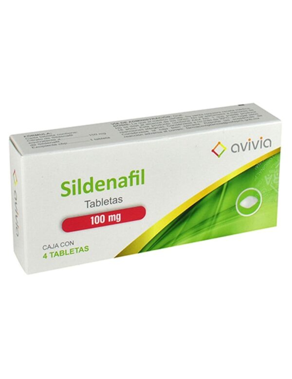 SILDENAFIL TAB 100MG C/4