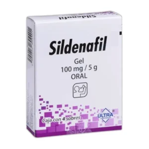 SILDENAFIL GEL 100MG C/4 SOBRES