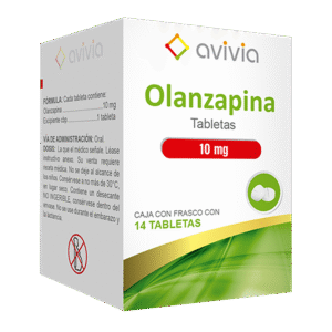 OLANZAPINA TAB 10MG C/14