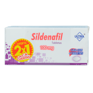 SILDENAFIL TAB 100MG C/4