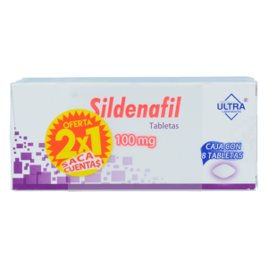 SILDENAFIL TAB 100MG C/8