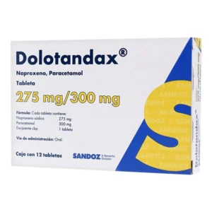 DOLOTANDAX TAB 275MG 300MG C/12