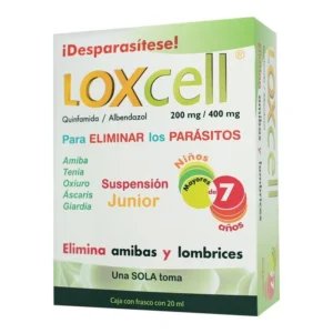LOXCELL JUNIOR SUSP 200MG 400MG C/20 ML