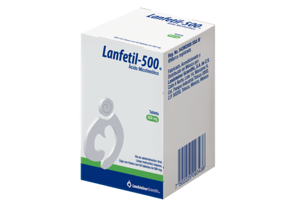LANFETIL-500 TAB 500MG C/50