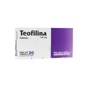 TEOFILINA TAB 100MG C/20