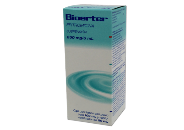 BIOERTER SUPS 250MG C/100ML