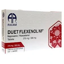 DUET FLEXENOL NF 275MG/300MG 12 TABS -GI>
