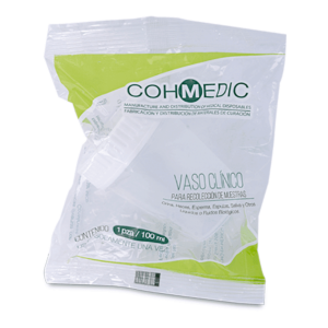 VASO CLINICO RECOLECTOR C/100ML