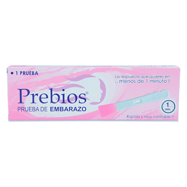 PREBIOS PRUEBA DE EMBARAZO 1PZ