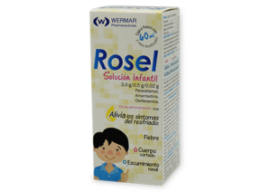 ROSEL SUSP INF 500MG 20MG 3G C/60ML