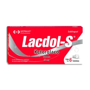 LACDOL-S TAB 30MG C/6