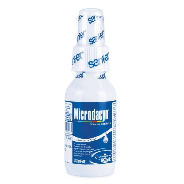 MICRODACYN SOLUCION ANTISEPTICA C/60ML