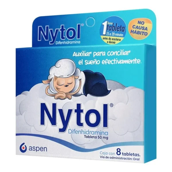 NYTOL TAB 50MG C/8