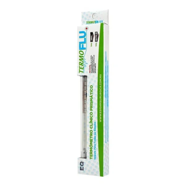 TERMOFLU CLINICO TERMOMETRO ORAL PRISMATICO 1 PZA