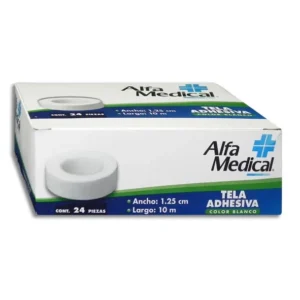 TELA ADHESIVA 1.25CMX10M  C/24