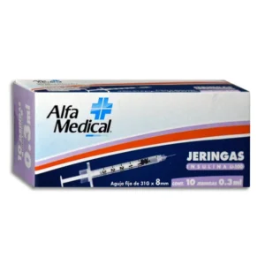 JERINGA .3ML INSULINA 31X8  C/10