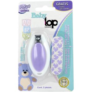 CORTAUÑAS PARA BEBE / LIMA DE UÑAS 1PZA&>