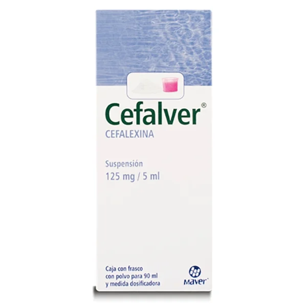 CEFALVER SUSP 125MG 5ML C/90ML