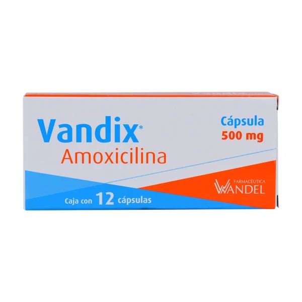 VANDIX CAP 500MG C/12