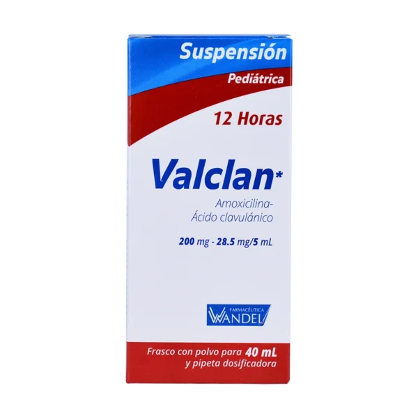 VALCLAN 12H SUSP PED 28.5 200 5ML C/40ML