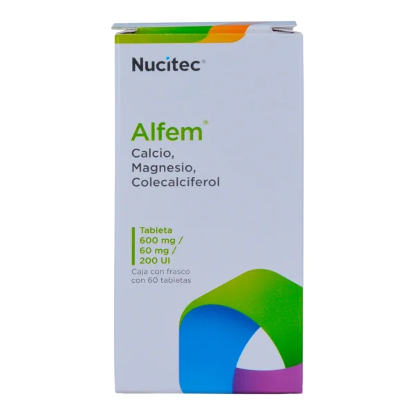 ALFEM (Ca/Mg/COLECALCIFEROL) 60TABS